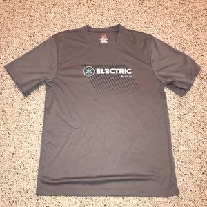 Electric Run tech race t-shirt